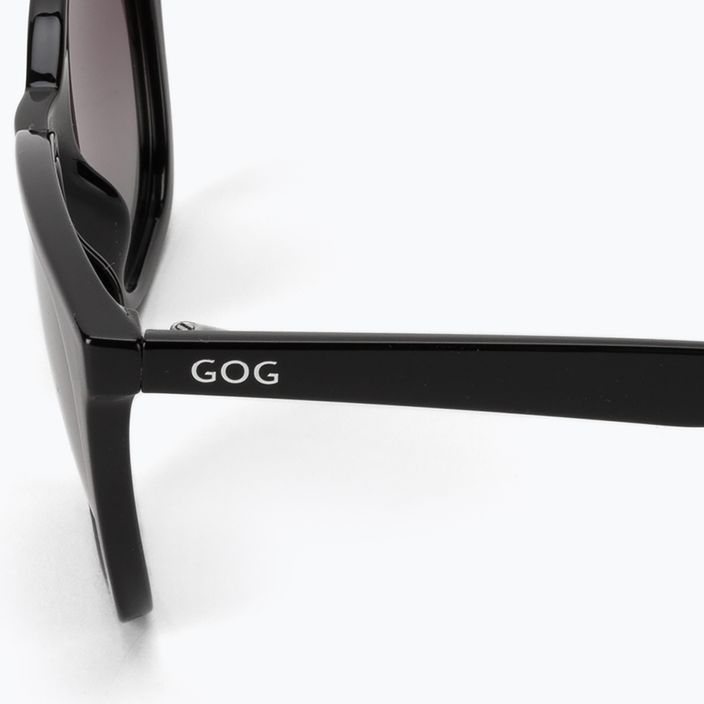 Okulary przeciwsłoneczne damskie GOG Ohelo black/gradient smoke 4