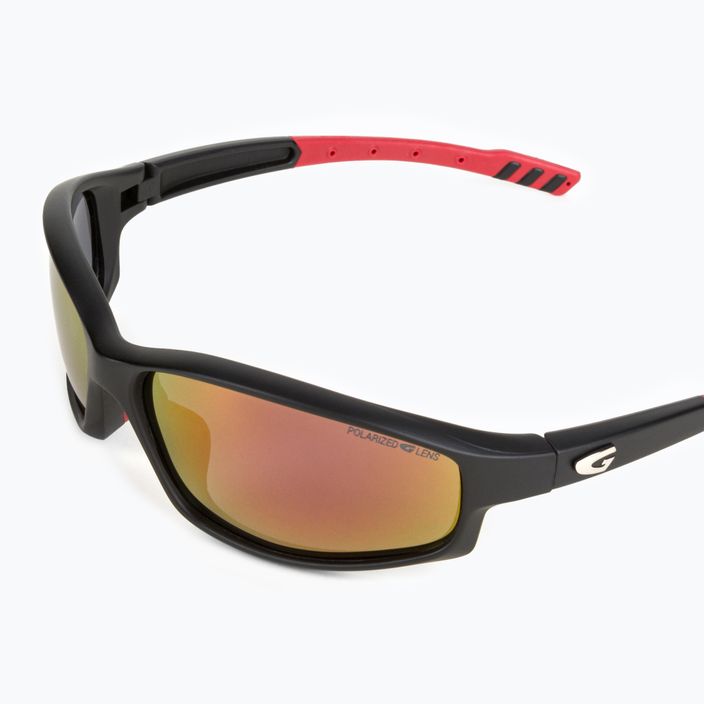 Okulary przeciwsłoneczne GOG Calypso matt black/red/red mirror 5