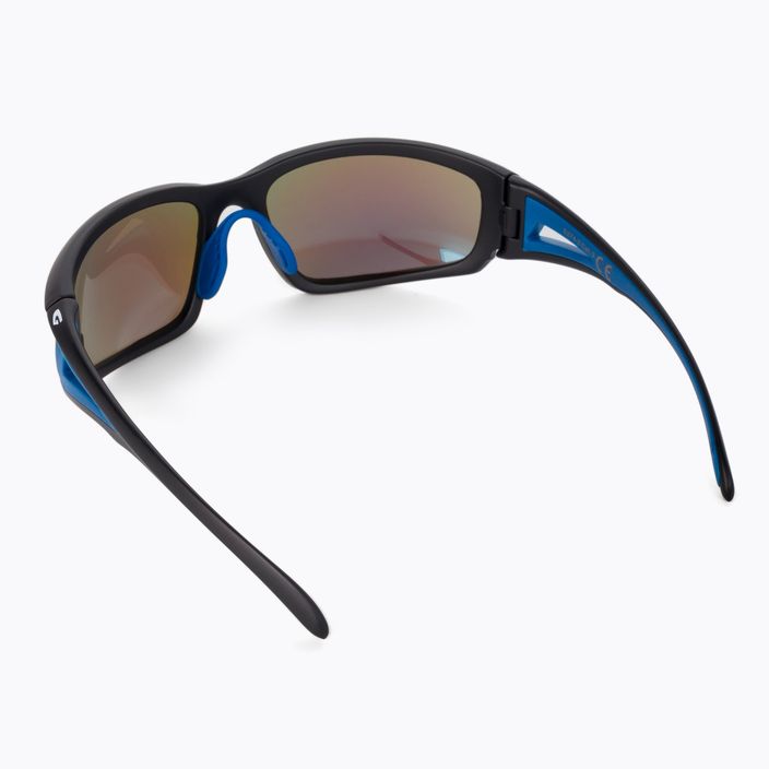 Okulary przeciwsłoneczne GOG Lynx matt black/blue/polychromatic white-blue 2