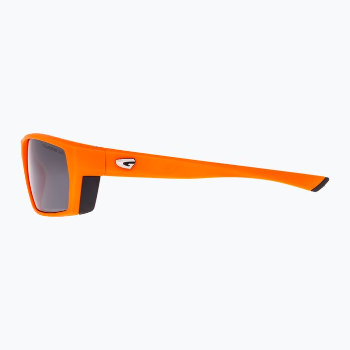 Okulary przeciwsłoneczne GOG Bora matt neon orange/black/silver mirror 4