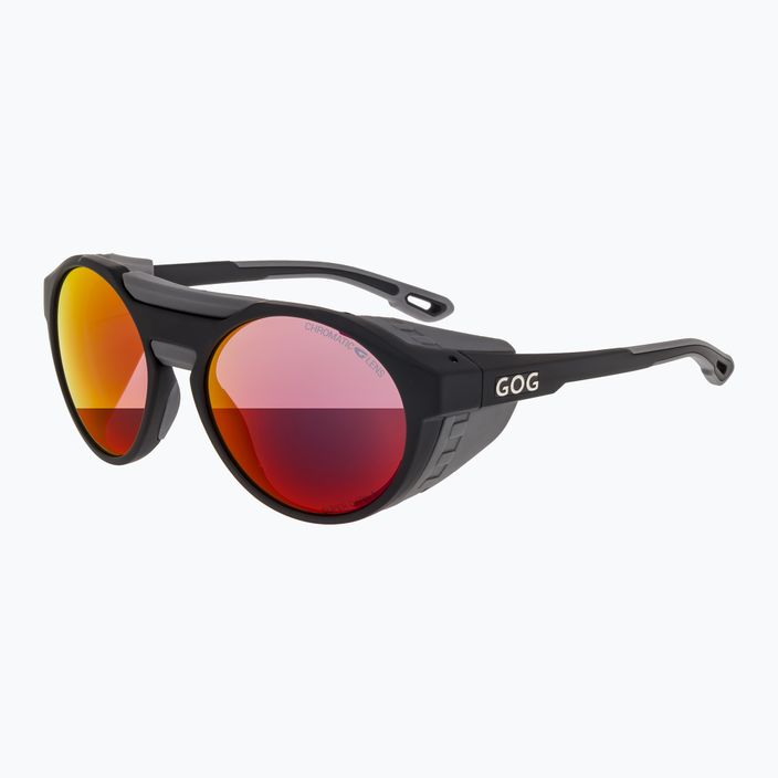 Okulary przeciwsłoneczne GOG Manaslu matt black/grey/polychromatic red 6