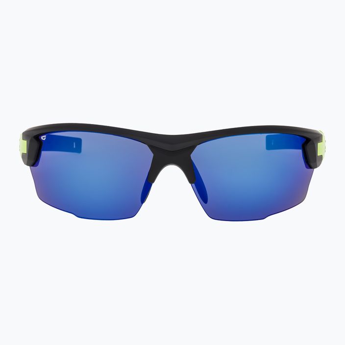 Okulary przeciwsłoneczne GOG Steno matt black/green/ polychromatic white/blue 8