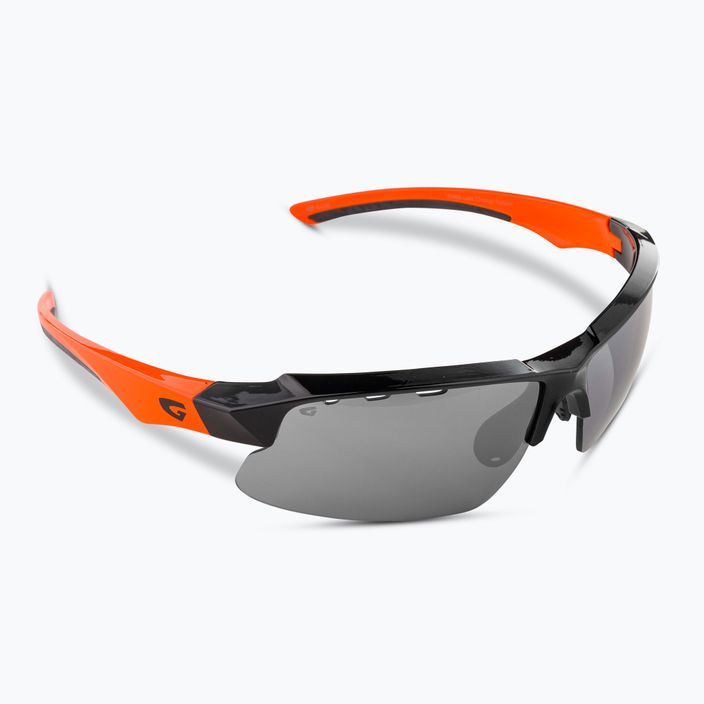 Okulary przeciwsłoneczne GOG Faun black/orange/flash mirror 2