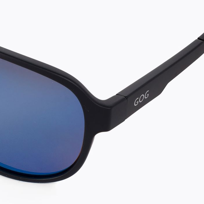 Okulary przeciwsłoneczne GOG Hardy matt black/blue/polychromatic white/blue 5