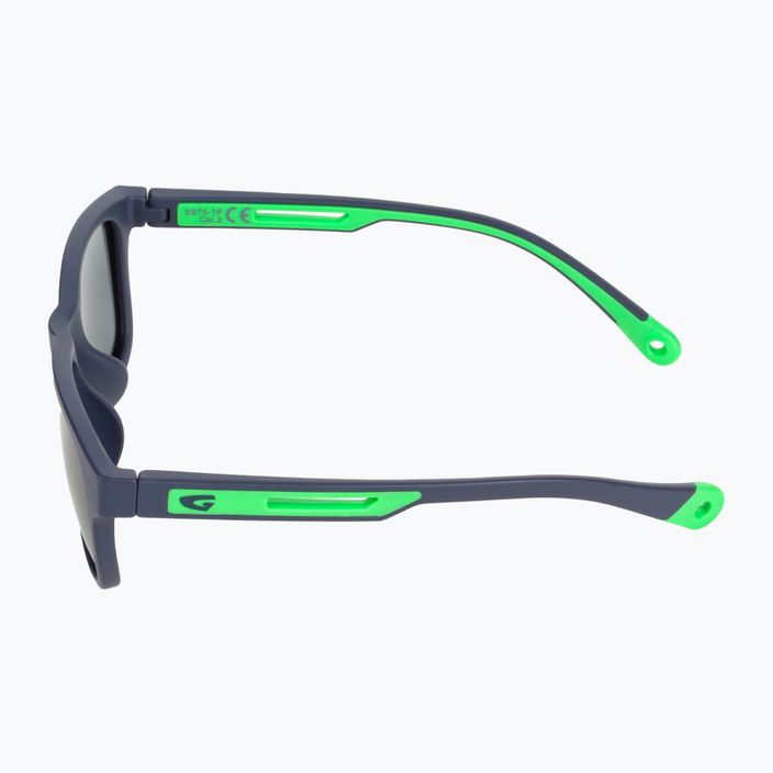 Okulary przeciwsłoneczne dziecięce GOG Alfie matt navy blue/green/smoke 4