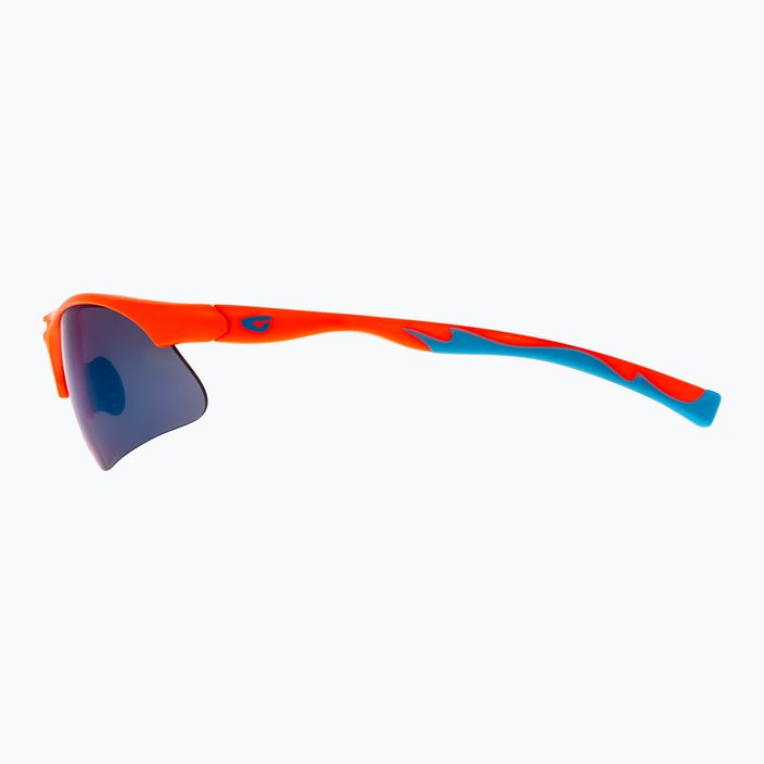 Okulary przeciwsłoneczne dziecięce GOG Balami matt neon orange/blue/blue mirror 7