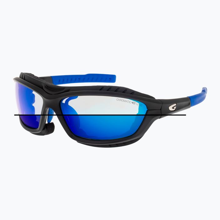Okulary przeciwsłoneczne GOG Syries C matt black/blue/polychromatic blue 3