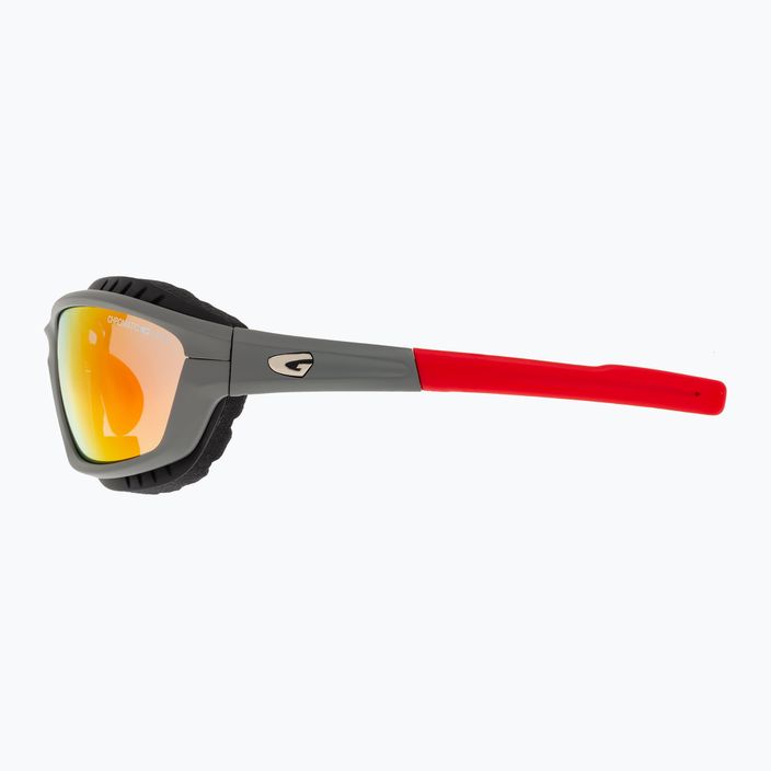 Okulary przeciwsłoneczne GOG Syries C matt grey/red/polychromatic red 5