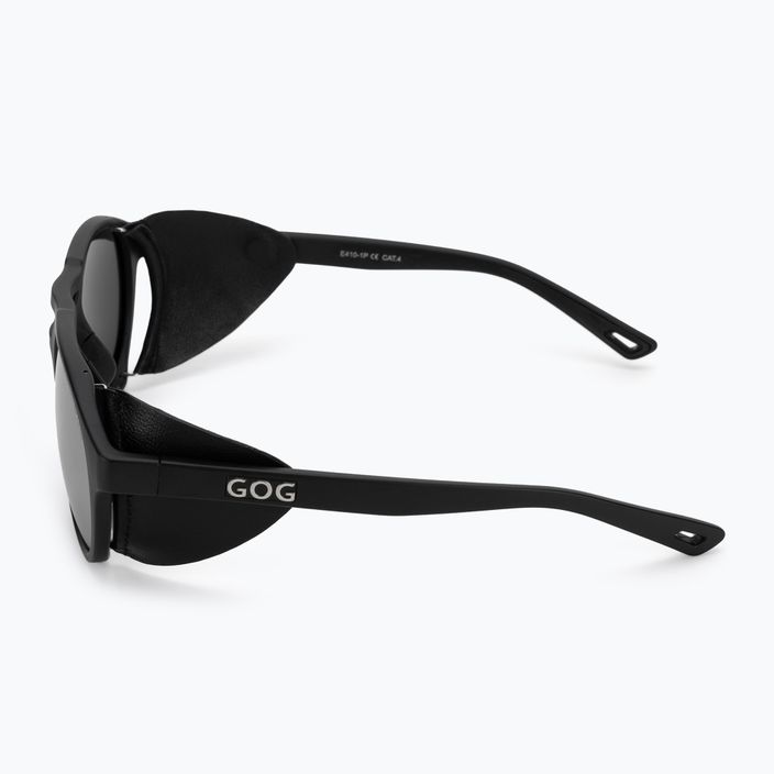 Okulary przeciwsłoneczne GOG Nanga matt black/silver mirror 4