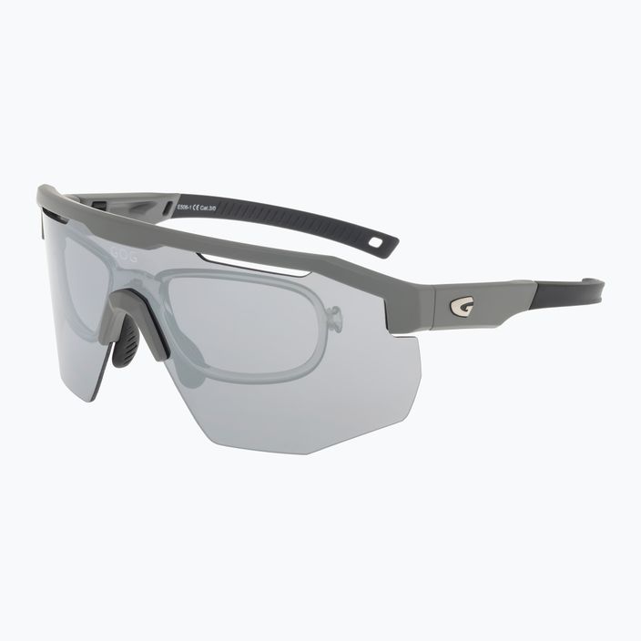 Okulary przeciwsłoneczne GOG Argo matt grey/black/silver mirror 6
