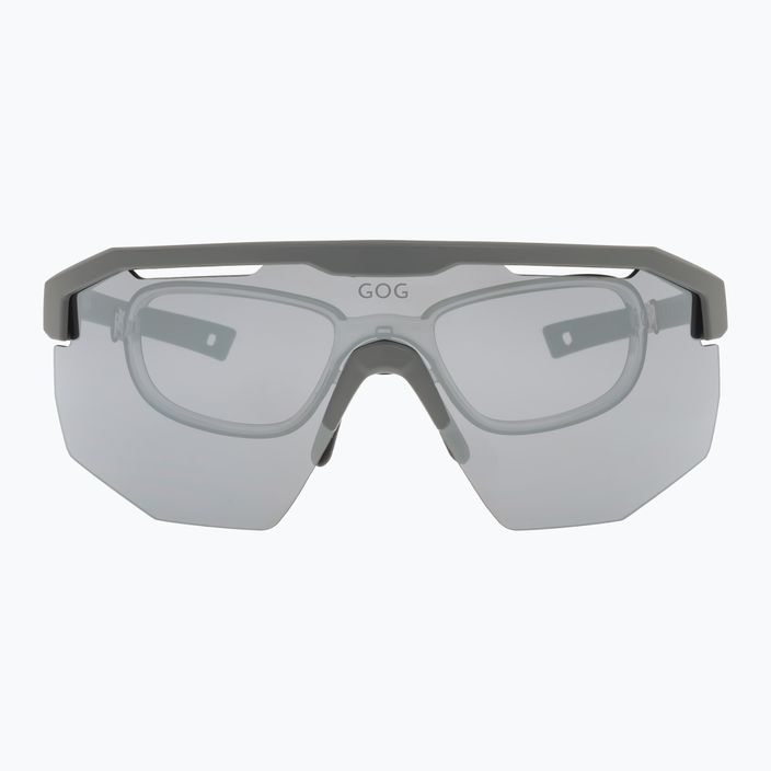 Okulary przeciwsłoneczne GOG Argo matt grey/black/silver mirror 8