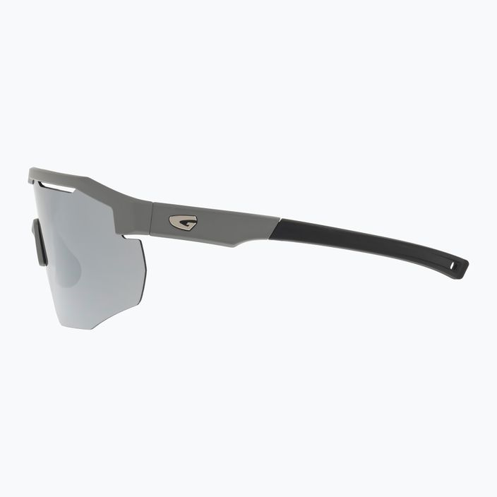Okulary przeciwsłoneczne GOG Argo matt grey/black/silver mirror 10