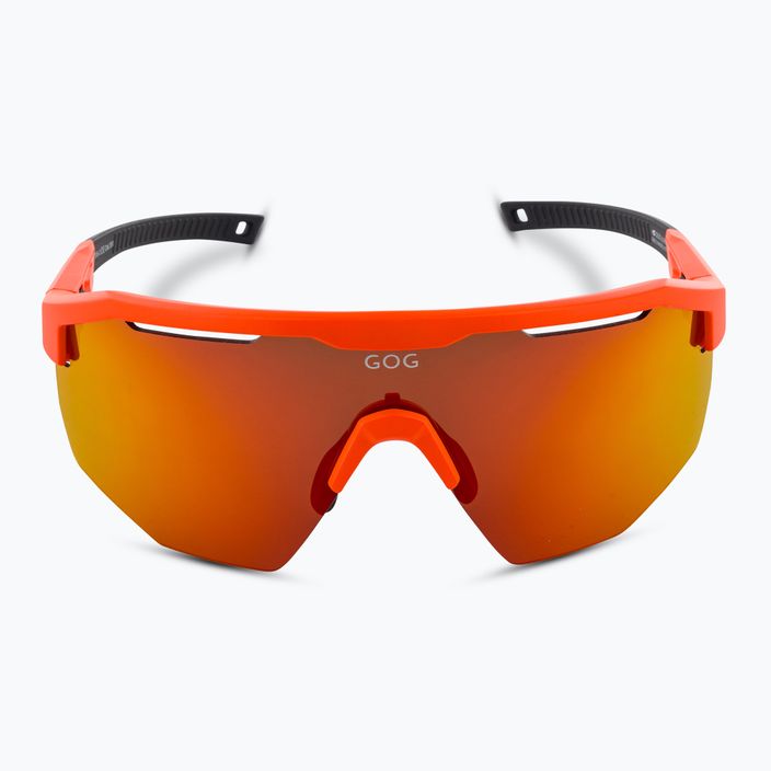 Okulary przeciwsłoneczne GOG Argo matt neon orange/ black/ polychromatic red 4
