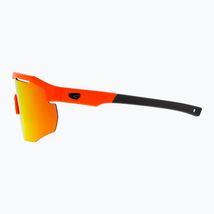 Okulary przeciwsłoneczne GOG Argo matt neon orange/ black/ polychromatic red 8