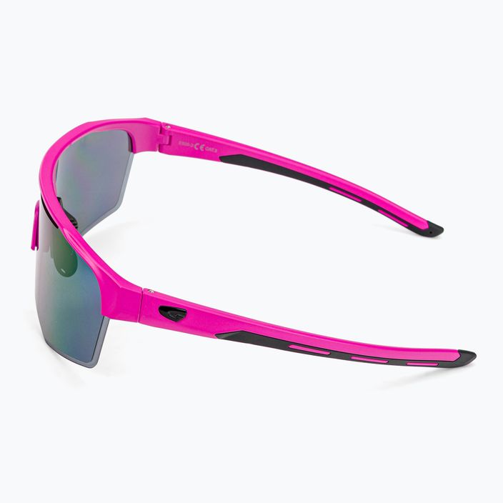 Okulary przeciwsłoneczne GOG Athena matt neon pink/black/polychromatic white-blue 4