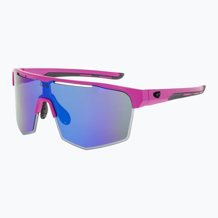 Okulary przeciwsłoneczne GOG Athena matt neon pink/black/polychromatic white-blue 5