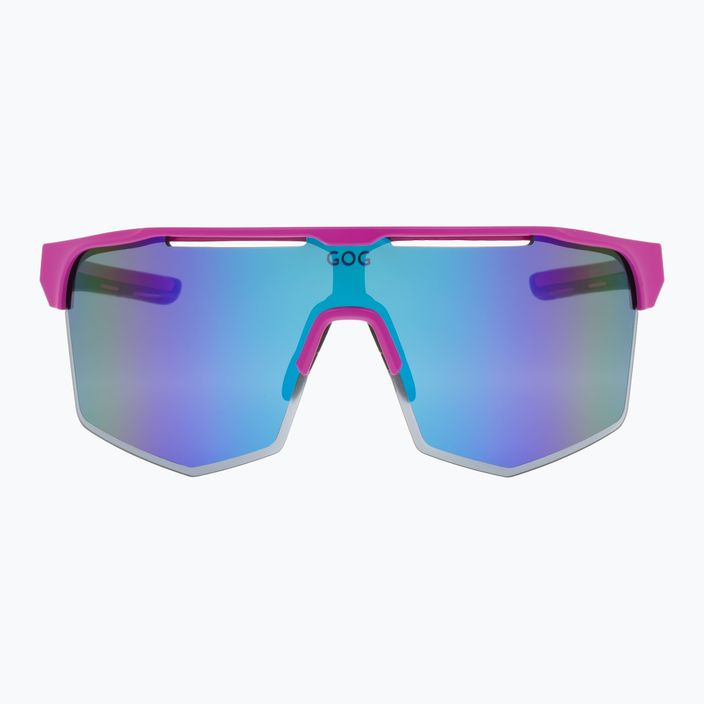 Okulary przeciwsłoneczne GOG Athena matt neon pink/black/polychromatic white-blue 6