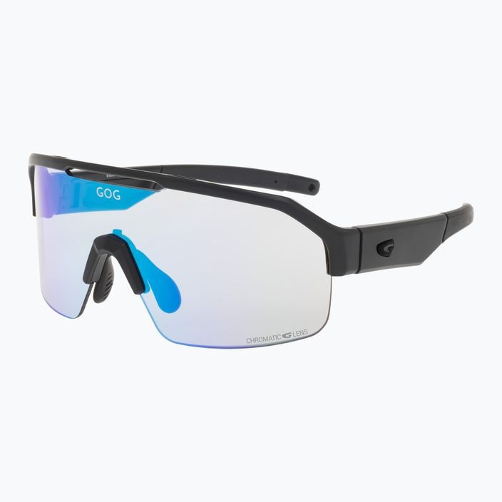 Okulary przeciwsłoneczne GOG Thor C matt black/polychromatic blue 6