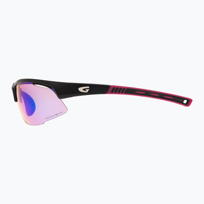 Okulary przeciwsłoneczne GOG Falcon C matt black/pink/polychromatic blue 7