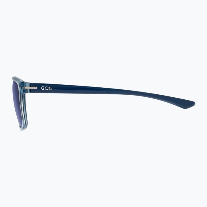 Okulary przeciwsłoneczne GOG Lucas  cristal blue/navy blue/blue mirror 4
