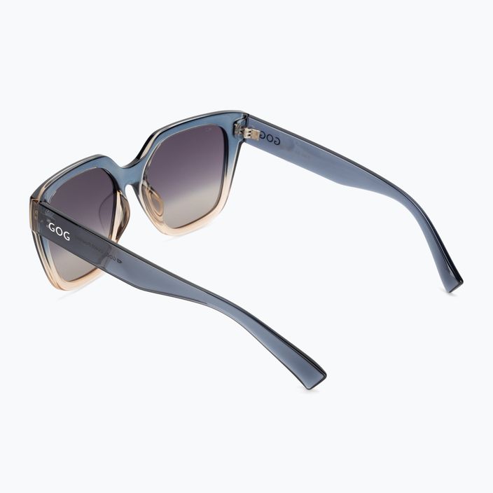 Okulary przeciwsłoneczne damskie GOG Hazel cristal grey/brown/gradient smoke 2