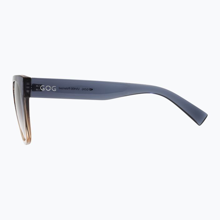 Okulary przeciwsłoneczne damskie GOG Hazel cristal grey/brown/gradient smoke 8