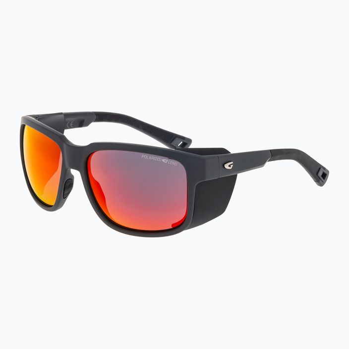 Okulary przeciwsłoneczne GOG Makalu matt grey/black/polychromatic red 2