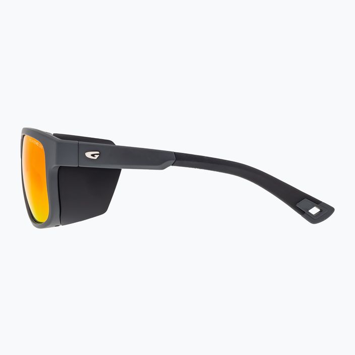 Okulary przeciwsłoneczne GOG Makalu matt grey/black/polychromatic red 5