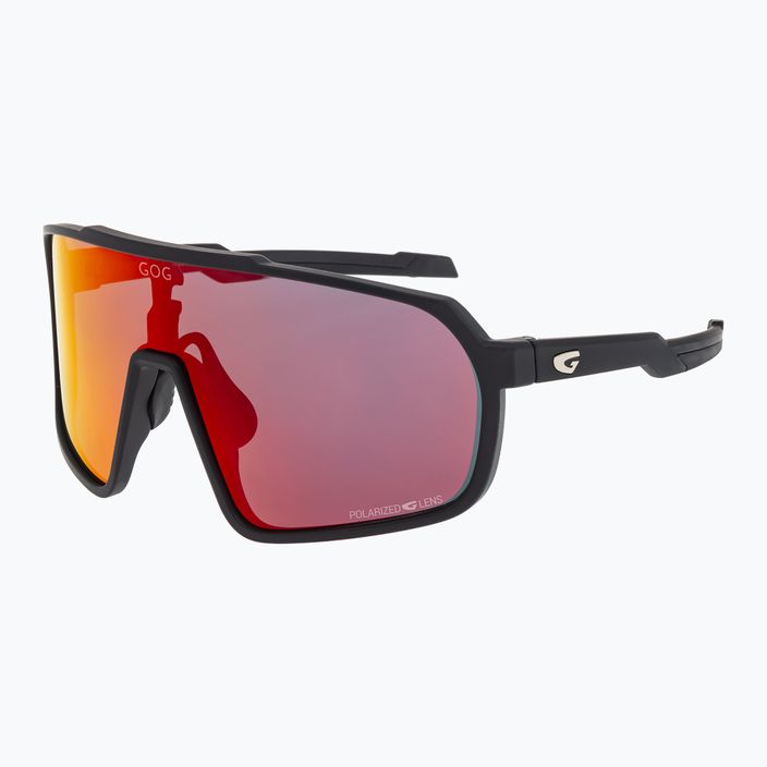 Okulary przeciwsłoneczne GOG Okeanos matt black/polychromatic red 5