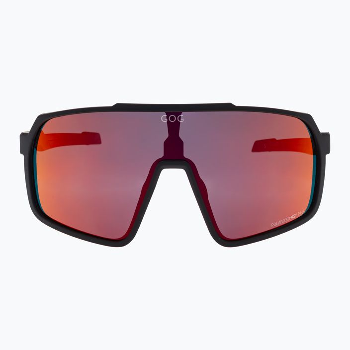 Okulary przeciwsłoneczne GOG Okeanos matt black/polychromatic red 6