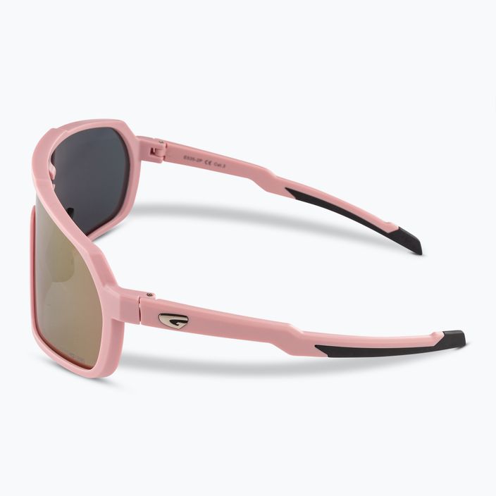 Okulary przeciwsłoneczne GOG Okeanos matt dusty pink/black/polychromatic pink 4