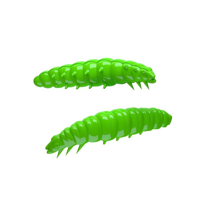 Przynęta gumowa Libra Lures Larva Krill hot green 2