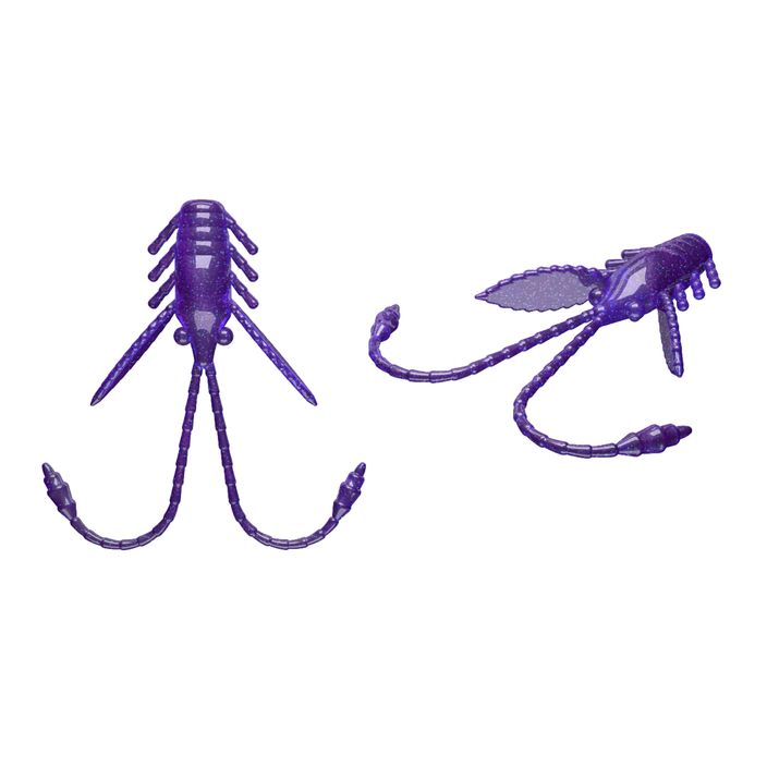 Przynęta gumowa Libra Lures Pro Nymph Krill 15 szt. purple with glitter 2