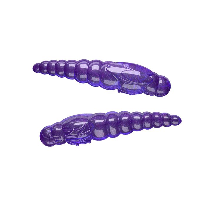 Przynęta gumowa Libra Lures Largo Slim Krill 12 szt. purple with glitter 2