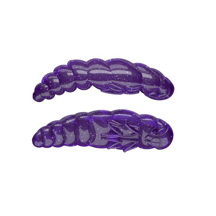 Przynęta gumowa Libra Lures Largo Krill 10 szt. purple with glitter 2