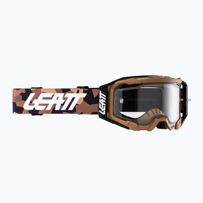 Gogle rowerowe Leatt Velocity 5.5 Enduro stone/clear