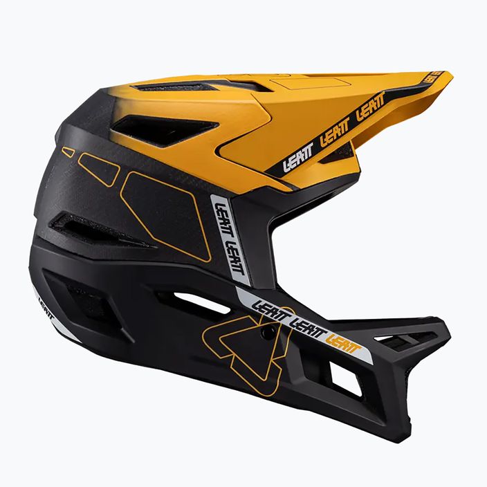 Kask rowerowy Leatt MTB Gravity 6.0 Carbon V24 gold 2