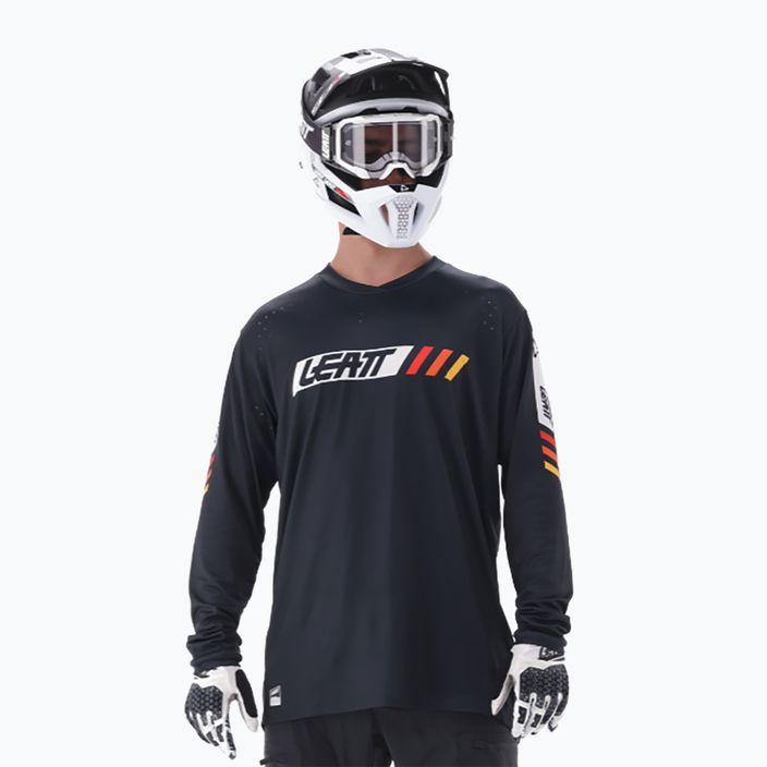 Longsleeve rowerowy męski Leatt MTB Enduro 4.0 black