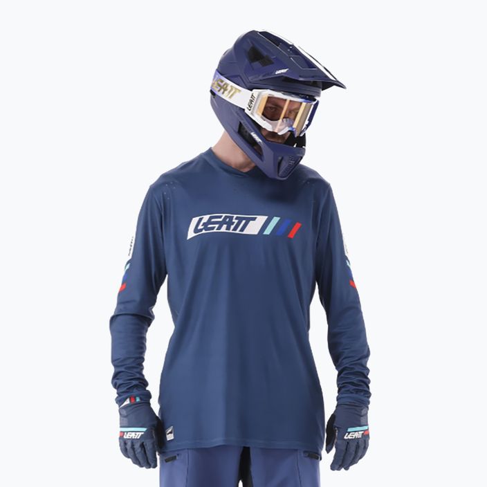 Longsleeve rowerowy męski Leatt MTB Enduro 4.0 denim