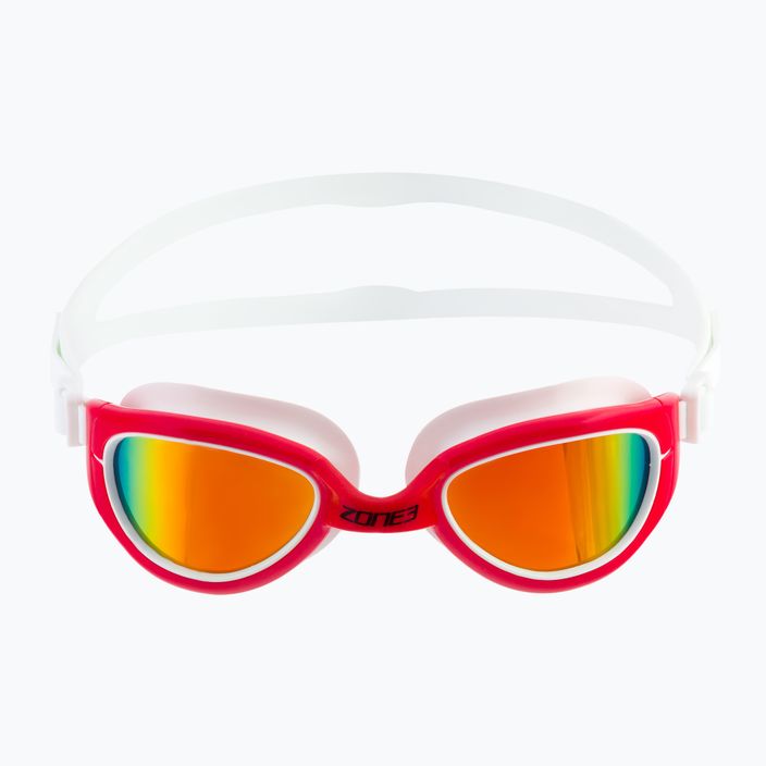 Okulary do pływania ZONE3 Attack red/white 2