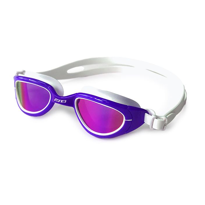 Okulary do pływania ZONE3 Attack polarized-purple/white 2