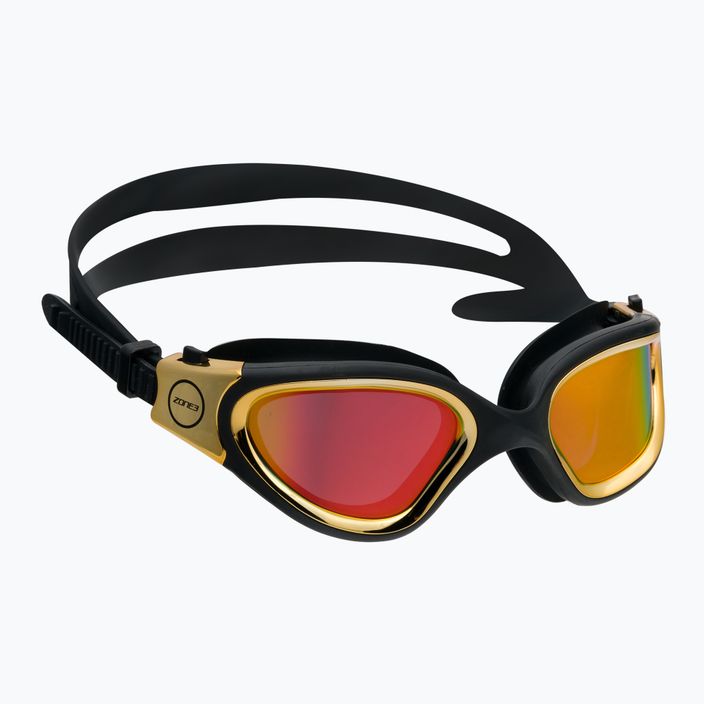 Okulary do pływania ZONE3 Vapour Polarized black/gold