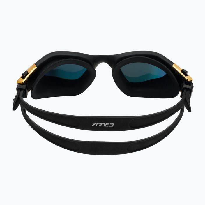 Okulary do pływania ZONE3 Vapour Polarized black/gold 5