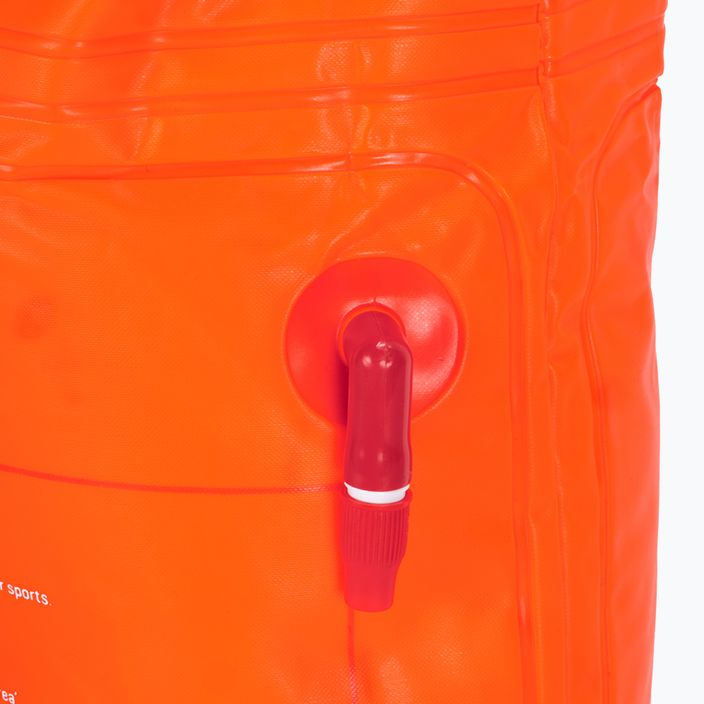 Bojka asekuracyjna ZONE3 Swim Run Drybag orange 4