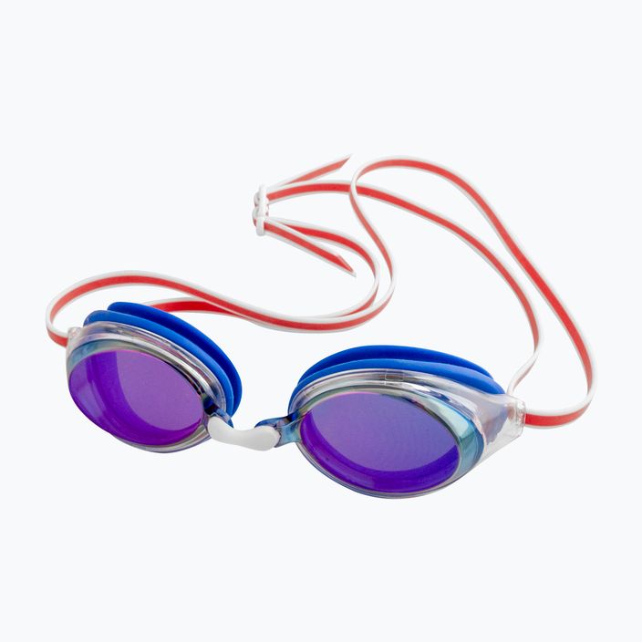 Okulary do pływania dziecięce FINIS Ripple blue mirror/red 6