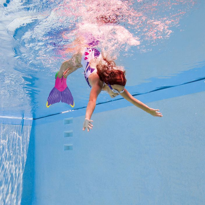 Monopłetwy do pływania FINIS Mermaid Dream pink/purple 3