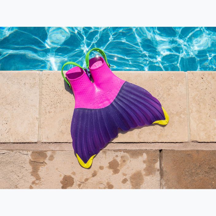 Monopłetwy do pływania FINIS Mermaid Dream pink/purple 4