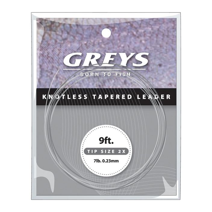 Przypon spinningowy Greys Greylon Knotless Tapered 2