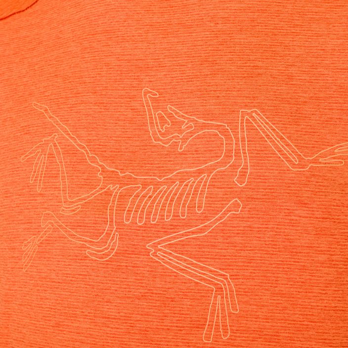 Koszulka do biegania męska Arc'teryx Cormac Logo phenom heather 3