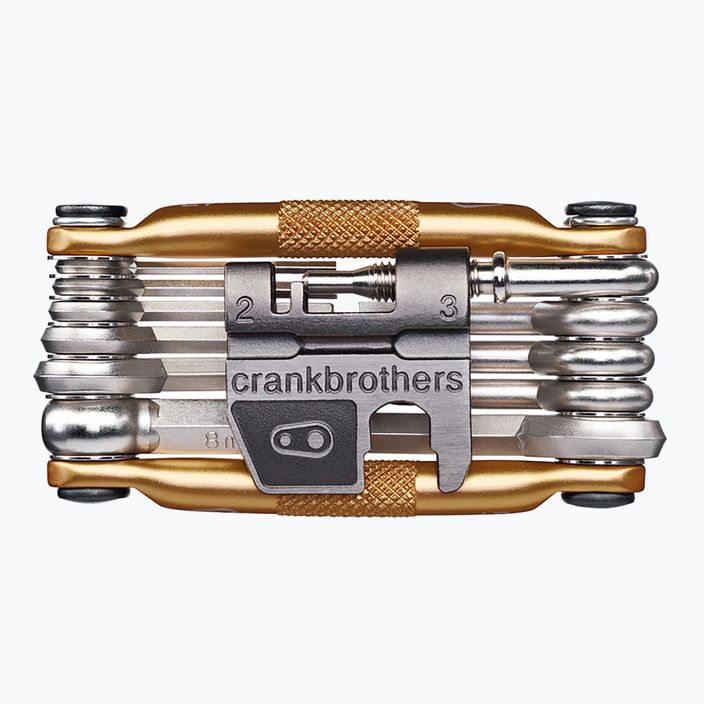 Klucz rowerowy Crankbrothers Multitool 17 gold